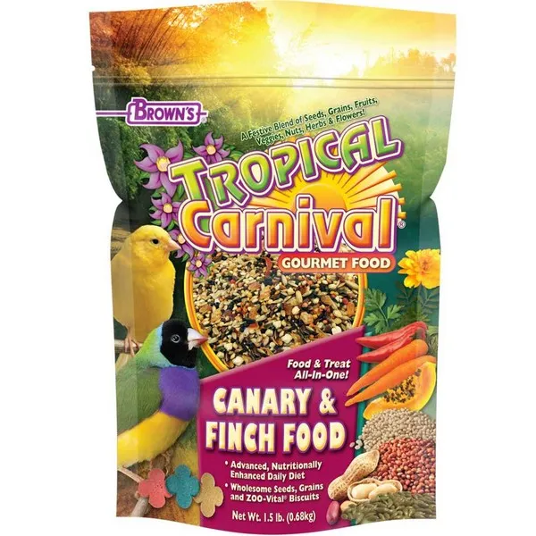 1.5 Lb F.M. Brown Tropical Carnival Canary & Finch - Food